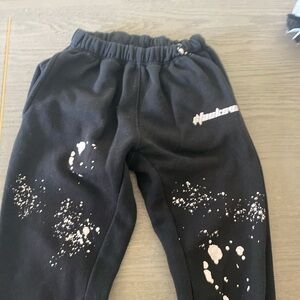 Black and painted pants very comfy and fashion